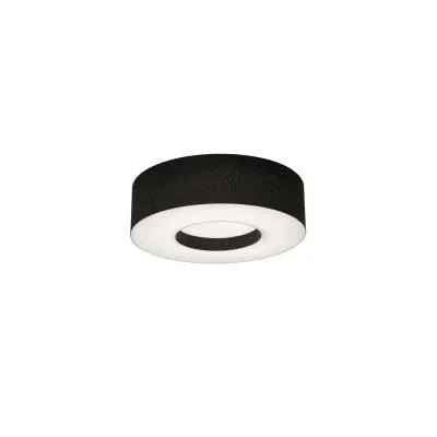 Wall Sconce – Matte Black – White Linen Shade – 6.5in. Extension – E12 Candelabra Base