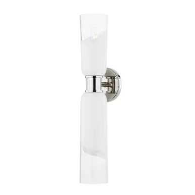 Wasson Two Light Wall Sconce (9602-PN)
