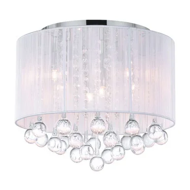 Water Drop Six Light Flush Mount (5006C14C-R (W))