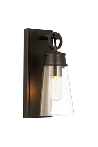 Wentworth One Light Wall Sconce (2300-1SS-MB)