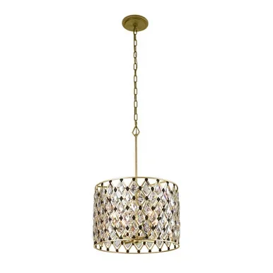 Windsor Four Light Pendant (345P04FGMB)