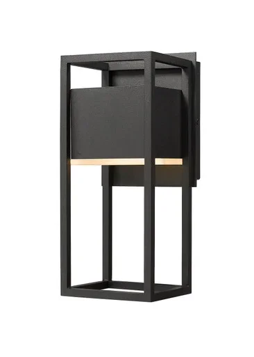 Z-Lite Barwick LED Outdoor Wall Mount in Black – 585S-BK-LED