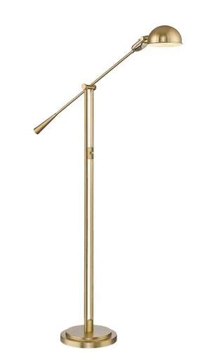 Z-Lite Grammercy Park One Light Floor Lamp in Heritage Brass – 741FL-HBR