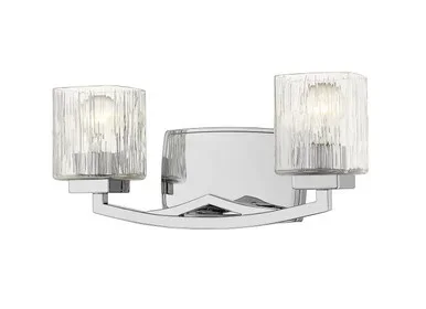 Z-Lite Zaid Two Light Vanity in Chrome – 1929-2V-CH