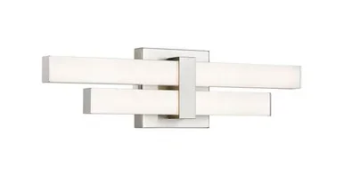 Z-Lite Zane LED Vanity in Brushed Nickel – 1008-18W-BN-LED