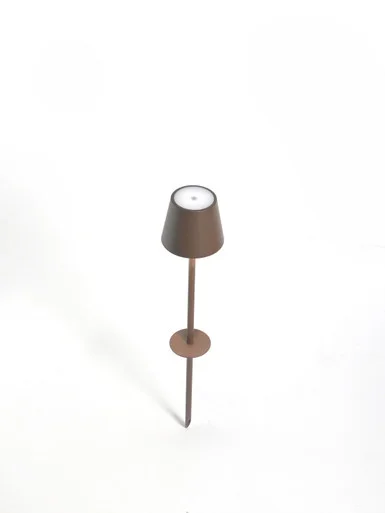 Zafferano Poldina LED Floor Lamp in Rust – LD0282R4