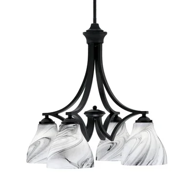Zilo Four Light Chandelier (568-MB-4769)