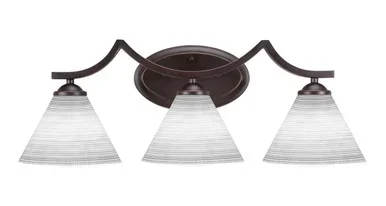 Zilo Three Light Bathroom Lighting (553-DG-4051)
