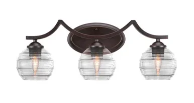 Zilo Three Light Bathroom Lighting (553-DG-5110)