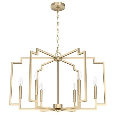 Zoanne Six Light Chandelier (19570)